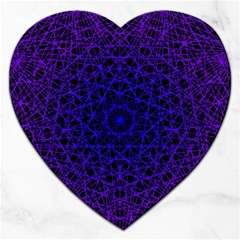 Background Lines Pattern Line Art Jigsaw Puzzle (heart)