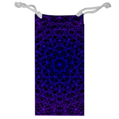 Background Lines Pattern Line Art Jewelry Bag by Nexatart