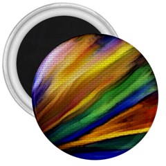 Graffiti Painting Pattern Abstract 3  Magnets by Nexatart