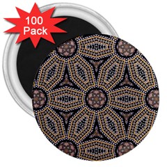 Pattern Decoration Abstract 3  Magnets (100 Pack) by Nexatart