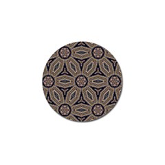 Pattern Decoration Abstract Golf Ball Marker by Nexatart