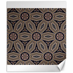 Pattern Decoration Abstract Canvas 8  X 10  by Nexatart