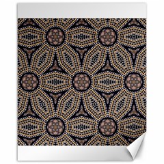 Pattern Decoration Abstract Canvas 16  X 20  by Nexatart