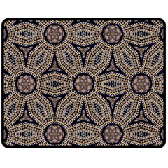 Pattern Decoration Abstract Fleece Blanket (medium)  by Nexatart