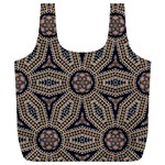 Pattern Decoration Abstract Full Print Recycle Bag (XL) Front