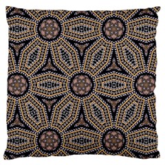 Pattern Decoration Abstract Large Flano Cushion Case (one Side)