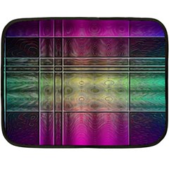 Abstract Desktop Pattern Wallpaper Double Sided Fleece Blanket (mini)  by Nexatart