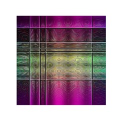 Abstract Desktop Pattern Wallpaper Small Satin Scarf (square) by Nexatart