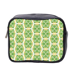 Pattern Abstract Decoration Flower Mini Toiletries Bag (two Sides) by Nexatart