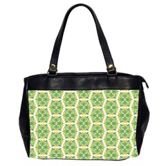 Pattern Abstract Decoration Flower Oversize Office Handbag (2 Sides) by Nexatart