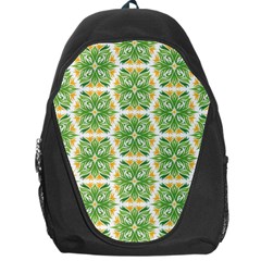 Pattern Abstract Decoration Flower Backpack Bag by Nexatart