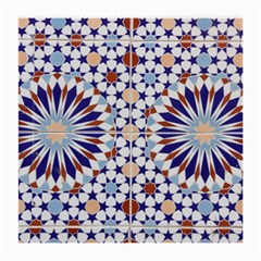 Morocco Essaouira Tile Pattern Medium Glasses Cloth (2-side) by Nexatart