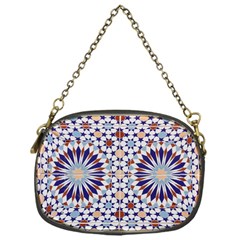 Morocco Essaouira Tile Pattern Chain Purse (one Side) by Nexatart