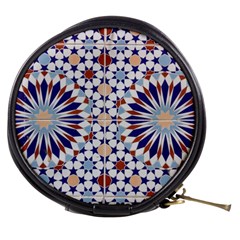 Morocco Essaouira Tile Pattern Mini Makeup Bag by Nexatart