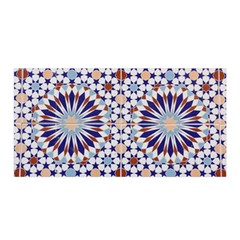 Morocco Essaouira Tile Pattern Satin Wrap by Nexatart