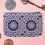 Morocco Essaouira Tile Pattern Large Coin Purse Back