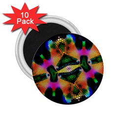 Butterfly Color Pop Art 2 25  Magnets (10 Pack)  by Nexatart