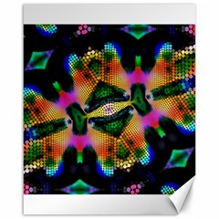 Butterfly Color Pop Art Canvas 16  X 20  by Nexatart