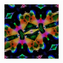 Butterfly Color Pop Art Medium Glasses Cloth (2-side) by Nexatart