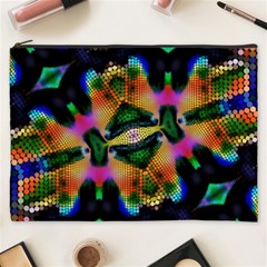 Butterfly Color Pop Art Cosmetic Bag (xxxl) by Nexatart