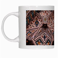 Pattern Decoration Art Architecture White Mugs by Nexatart