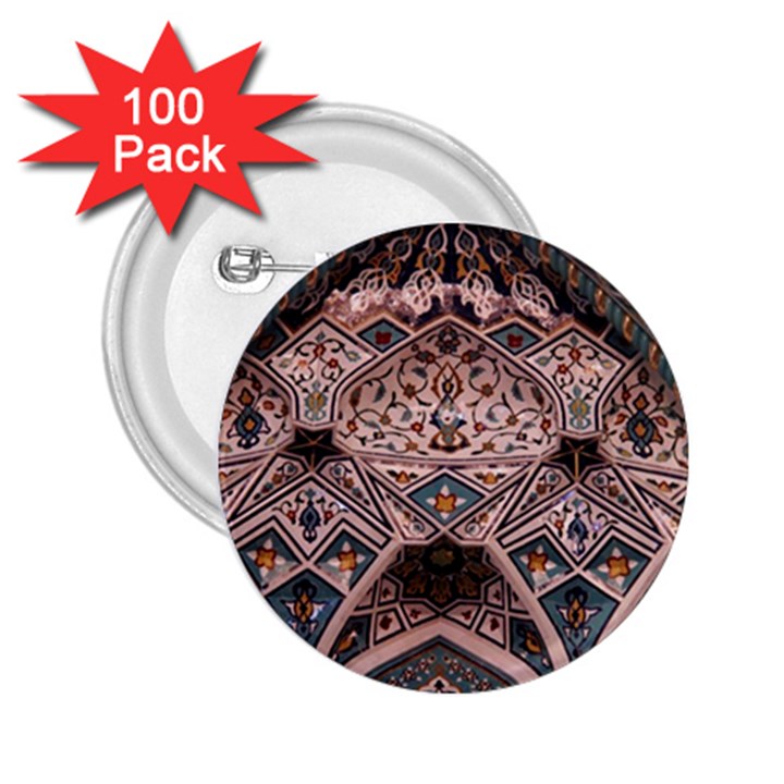 Pattern Decoration Art Architecture 2.25  Buttons (100 pack) 