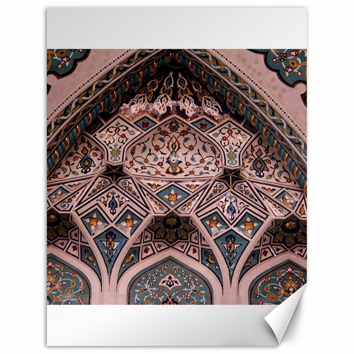 Pattern Decoration Art Architecture Canvas 18  x 24 