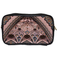 Pattern Decoration Art Architecture Toiletries Bag (one Side) by Nexatart