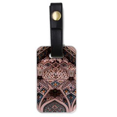 Pattern Decoration Art Architecture Luggage Tags (one Side)  by Nexatart