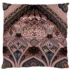 Pattern Decoration Art Architecture Standard Flano Cushion Case (two Sides) by Nexatart