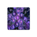 Abstract Pattern Fractal Wallpaper Square Magnet Front