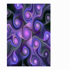 Abstract Pattern Fractal Wallpaper Small Garden Flag (two Sides) by Nexatart