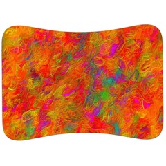 Abstract Pattern Art Canvas Velour Seat Head Rest Cushion