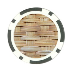 Wicker Model Texture Craft Braided Poker Chip Card Guard by Nexatart