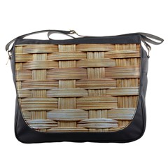 Wicker Model Texture Craft Braided Messenger Bag by Nexatart