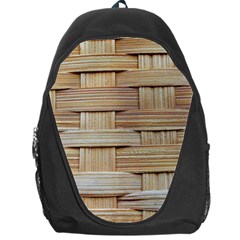 Wicker Model Texture Craft Braided Backpack Bag by Nexatart