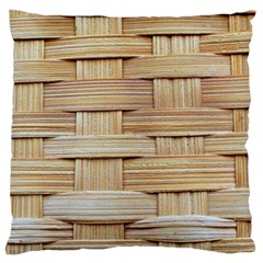 Wicker Model Texture Craft Braided Standard Flano Cushion Case (two Sides) by Nexatart