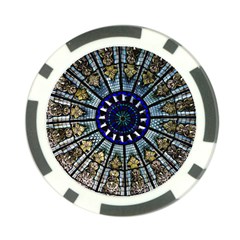 Pattern Art Form Architecture Poker Chip Card Guard by Nexatart