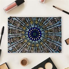 Pattern Art Form Architecture Cosmetic Bag (large) by Nexatart