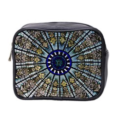 Pattern Art Form Architecture Mini Toiletries Bag (two Sides) by Nexatart