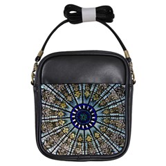 Pattern Art Form Architecture Girls Sling Bag by Nexatart