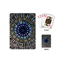 Pattern Art Form Architecture Playing Cards (mini) by Nexatart