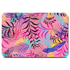 Illustration Reason Leaves Design Large Doormat  by Nexatart