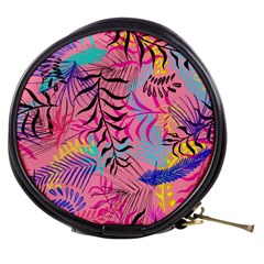 Illustration Reason Leaves Design Mini Makeup Bag by Nexatart