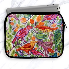 Art Flower Pattern Background Apple Ipad 2/3/4 Zipper Cases by Nexatart