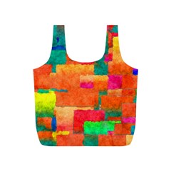 Pattern Texture Background Color Full Print Recycle Bag (s) by Nexatart