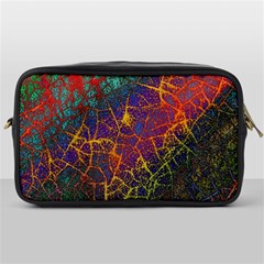 Background Desktop Pattern Abstract Toiletries Bag (one Side) by Nexatart