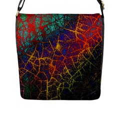 Background Desktop Pattern Abstract Flap Closure Messenger Bag (l) by Nexatart