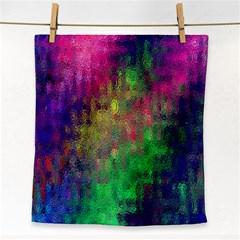 Background Abstract Art Color Face Towel by Nexatart