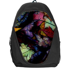 Fall Leaves Abstract Backpack Bag by bloomingvinedesign